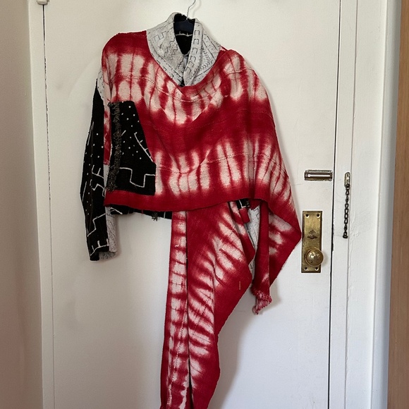 Truly Unique Mud Cloth Jacket Designed and Made in USA - Picture 2 of 6